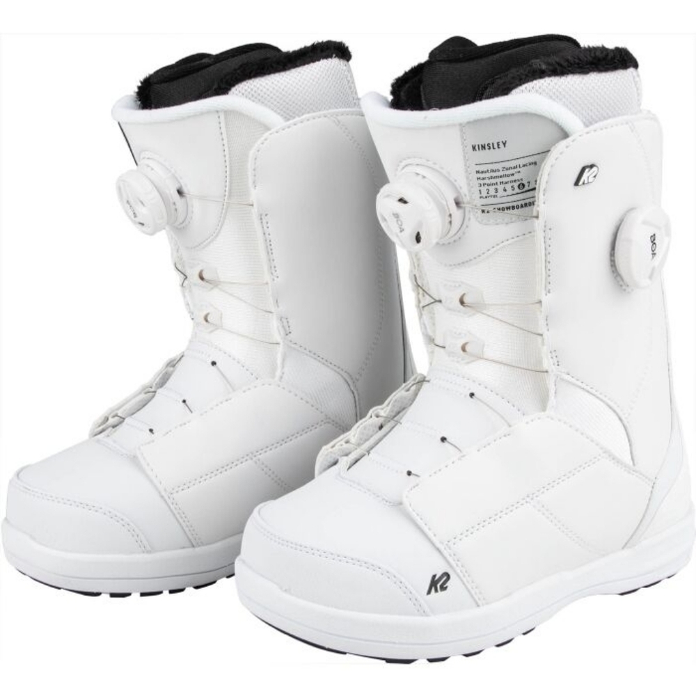 K2 White Womens Kinsley Snowboard Boots